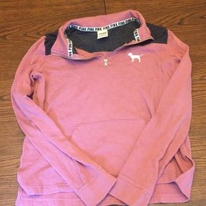 PINK vs quarter zip